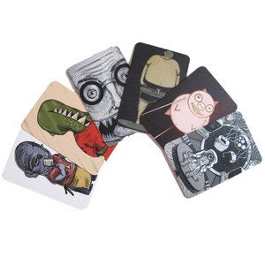 ART & ILLUSTRATION CARDS SET OF of ( 6 ) cards | ART CARDS ILLUSTRATION PRINTS